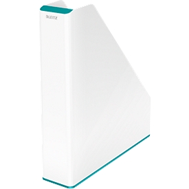 Leitz tijdschriftbestand WOW Duo Kleur, wit/ijsblauw