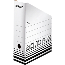 LEITZ Tijdschriftcassette Solid Box 4607, 10 stuks, wit