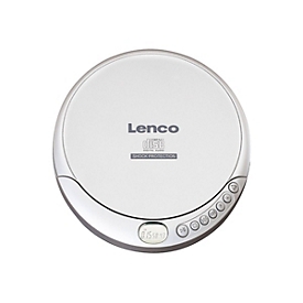 Lenco CD-201SI - CD-Player - kein Betriebssystem - Silber