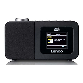 Lenco CR-625BK - DAB-Radio - 3 watt (Gesamt)