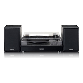 Lenco LS-101 - Audiosystem - 2 x 10 Watt - Schwarz
