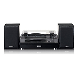 Lenco LS-101 - Audiosystem - 2 x 10 Watt - Schwarz