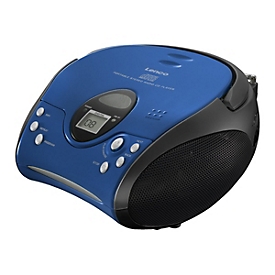 Lenco SCD-24 - Ghettoblaster - Schwarz, Blau