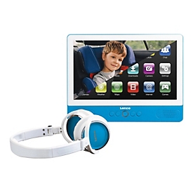 Lenco TDV901BU - DVD-Player / Tablet - Wi-Fi - tragbar -Anzeige: 22.9 cm (9") - weiß, Blau