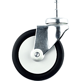 Lenkrolle CLAX®, Ersatzteil für das CLAX® Klappmobil, drehbar, ⌀ ca. 90 mm, grau