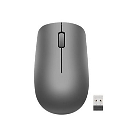 Lenovo 530 Wireless Mouse - Maus - rechts- und linkshändig - optisch - 3 Tasten - kabellos - 2.4 GHz - kabelloser Empfänger (USB)