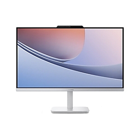 Lenovo A100 F0J6 - All-in-One (Komplettlösung) - Neigbarer Ständer - N-series N100 - RAM 8 GB - SSD 256 GB - NVMe - UHD Graphics - 1GbE, Bluetooth 5.2, Wi-Fi 6 - WLAN: 802.11a/b/g/n/ac/ax, Bluetooth 5.2 - kein Betriebssystem - Monitor: LED 60.5 cm...