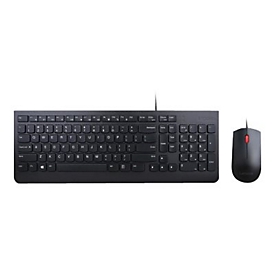 Lenovo Essential Wired Combo - Tastatur-und-Maus-Set - USB - Polnisch