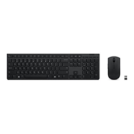 Lenovo Professional - Tastatur-und-Maus-Set - Bluetooth, 2.4 GHz - QWERTY - US-Englisch - Tastenschalter: Scissor-Key