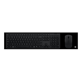 Lenovo Professional - Tastatur-und-Maus-Set - kabellos - 2.4 GHz - Deutsch - Brown Box