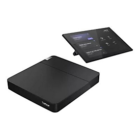 Lenovo ThinkSmart Core - Controller Kit - Kit für Videokonferenzen (Touchscreen-Konsole, Rechensystem) - mit 3 Jahre Lenovo Premier Support + 1 Jahr Wartung - Certified for Microsoft Teams Rooms - Schwarz