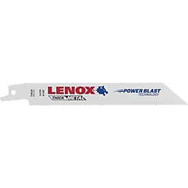 LENOX reciprozaagblad 614R, HSS bimetaal, L 152 x B 19 mm, TPI 14, 5 stuks, T2 Technology