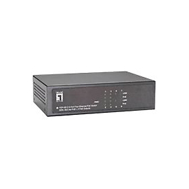 LevelOne FEP-0511 - Switch - 5 x 10/100 (PoE+)