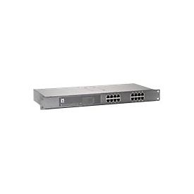 LevelOne FEP-1612 - Switch - 16 Anschlüsse - an Rack montierbar