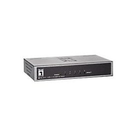 LevelOne FEU-0511 - Switch - 5 Anschlüsse - unmanaged