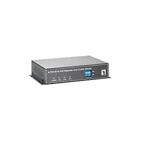 LevelOne POT-0110 PoE Repeater (Slave) - Repeater - 100Mb LAN - 10Base-T, 100Base-TX - bis zu 500 m