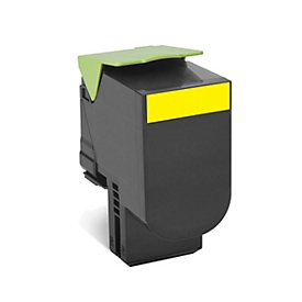 Lexmark 80C2SY Toner gelb, original