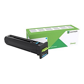 Lexmark - Besonders hohe Ergiebigkeit - Cyan - original - Tonerpatrone LCCP, Lexmark Corporate - für Lexmark CX825de, CX825dte, CX825dtfe, CX860de, CX860dte, CX860dtfe