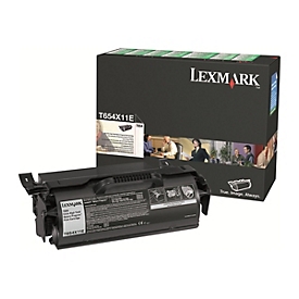 Lexmark - Besonders hohe Ergiebigkeit - Schwarz - original - Tonerpatrone LCCP, LRP - für Lexmark T654dn, T654dtn, T654n, T656dne