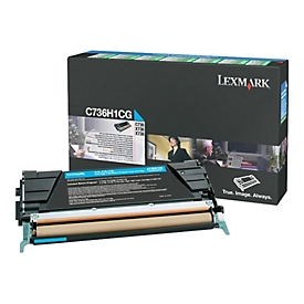 Lexmark Hohe Ergiebigkeit - Cyan - original