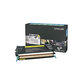 Lexmark Hohe Ergiebigkeit - Gelb - original