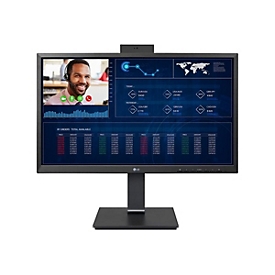 LG 24CQ650W-BP - Thin Client - All-in-One (Komplettlösung) - 1 x Celeron N5105 / 2 GHz - RAM 8 GB - SSD 256 GB
