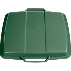Lid for dustbin 90 l, green