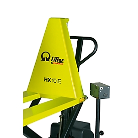 LIFTER Pramac electric scissor pallet truck type HX 10E, with level regulation, up to 1000 kg