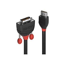 Lindy 36271 - 1 m - HDMI Type A (Standard) - DVI-D - Mâle - Mâle - Droit