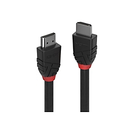 Lindy Câble HDMI High Speed - Black Line - 2m - 2 m - HDMI Type A (Standard) - HDMI Type A (Standard) - 4096 x 2160 pixels - 18 Gbit/s - Noir