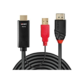 Lindy câble vidéo/audio - DisplayPort / HDMI - 50 cm