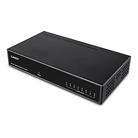 Lindy Gigabit Desktop Switch - Switch - 8 Anschlüsse