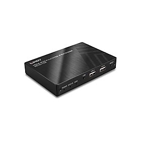 LINDY KVM over IP Extender, Receiver - KVM/Infrarot-Extender - GigE, HDMI