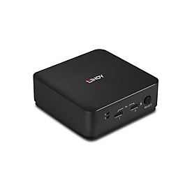 Lindy - KVM-Switch - 4K60 - 2 x KVM/Audio/USB - Desktop