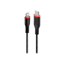 Lindy - Lightning-Kabel - USB-C männlich zu Lightning männlich - 50 cm - abgeschirmt - Schwarz