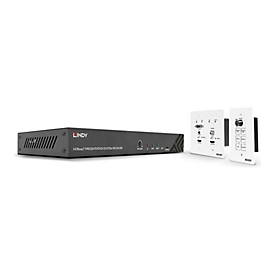 LINDY Presentation System with Control Keypad Transmitter and Receiver - Video/Audio/USB-Verlängerungskabel - HDBaseT - bis zu 70 m