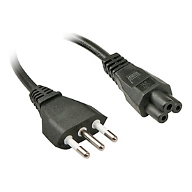 Lindy - Stromkabel - IEC 60320 C5 zu CEI 23-16/VII - 2 m