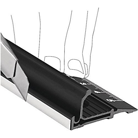 Liniaal L.300mm Alu.TAJIMA