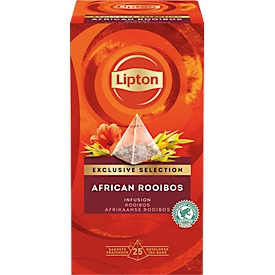 Lipton Exclusive Selection Afrika Rooibos, Pyramidenbeutel, 6 x 25 Teebeutel