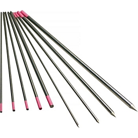 LITTY wolfraamelektrode LYMOX, Ø 2,4 mm x L 175 mm, roze, 2% zeldzame aardmetalen, DC/AC-lassen