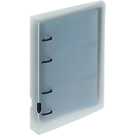 Livre pour cartes de visite Kolma Visit, 125 x 210 mm, KolmaFlex, mécanisme à anneaux
