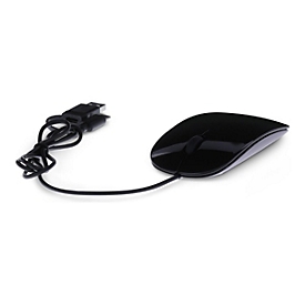 LMP Easy Mouse - Ambidextre - Optique - USB Type-A - 1600 DPI - Gris