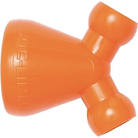 LOC-LINE Y-tak verloopstuk, 1/2 naar 1/4 inch, zakje van 2 stuks