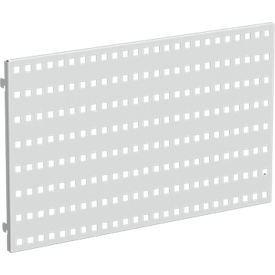 Lochplatte Treston für drehbaren Werkzeughalter, passend für Modulbreite M500, B 470 x H 300 mm, lichtgrau RAL 7035