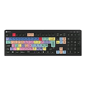 LogicKeyboard Adobe Premiere Pro CC ASTRA 2 - Tastatur - hintergrundbeleuchtet - USB - QWERTY - GB