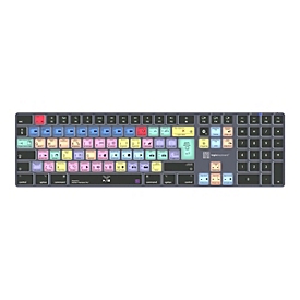 LogicKeyboard Adobe Premiere Pro CC TITAN - Tastatur - Mac - hintergrundbeleuchtet - kabellos - USB, Bluetooth 5.1