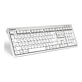 LogicKeyboard Alba Slimline - Tastatur - Mac - USB - QWERTY - GB