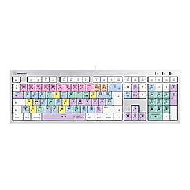 LogicKeyboard Apple Final Cut Pro X ALBA slimline - Tastatur - Mac - USB - QWERTY - GB