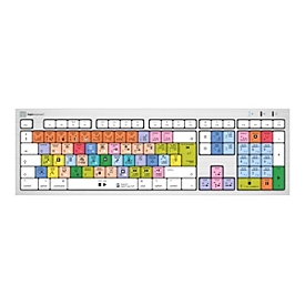 LogicKeyboard Apple Logic Pro X ALBA Slimline - Tastatur - Mac - USB - QWERTY - GB