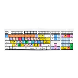 LogicKeyboard Apple Logic Pro X Mac ALBA - Tastatur - USB - AZERTY - Französisch